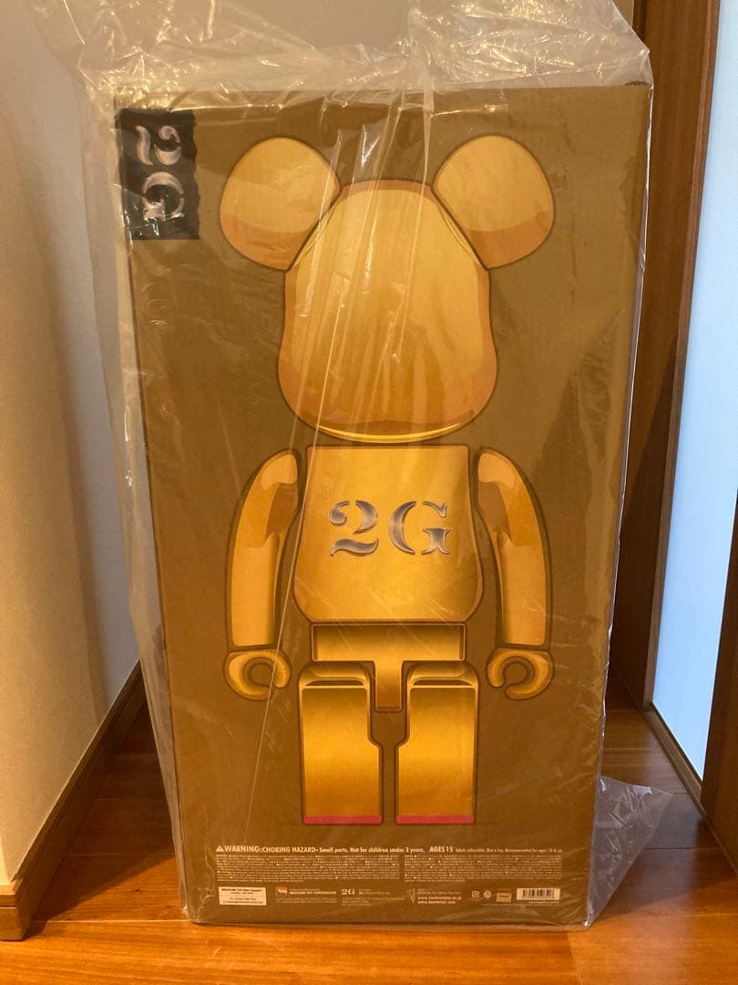 BE@RBRICK SORAYAMA × 2G GOLD Ver. 1000％