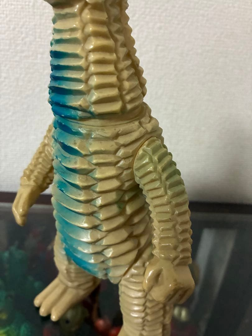 当時物　マルザン.マルサン　1期　レッドキング　ソフビ　美品