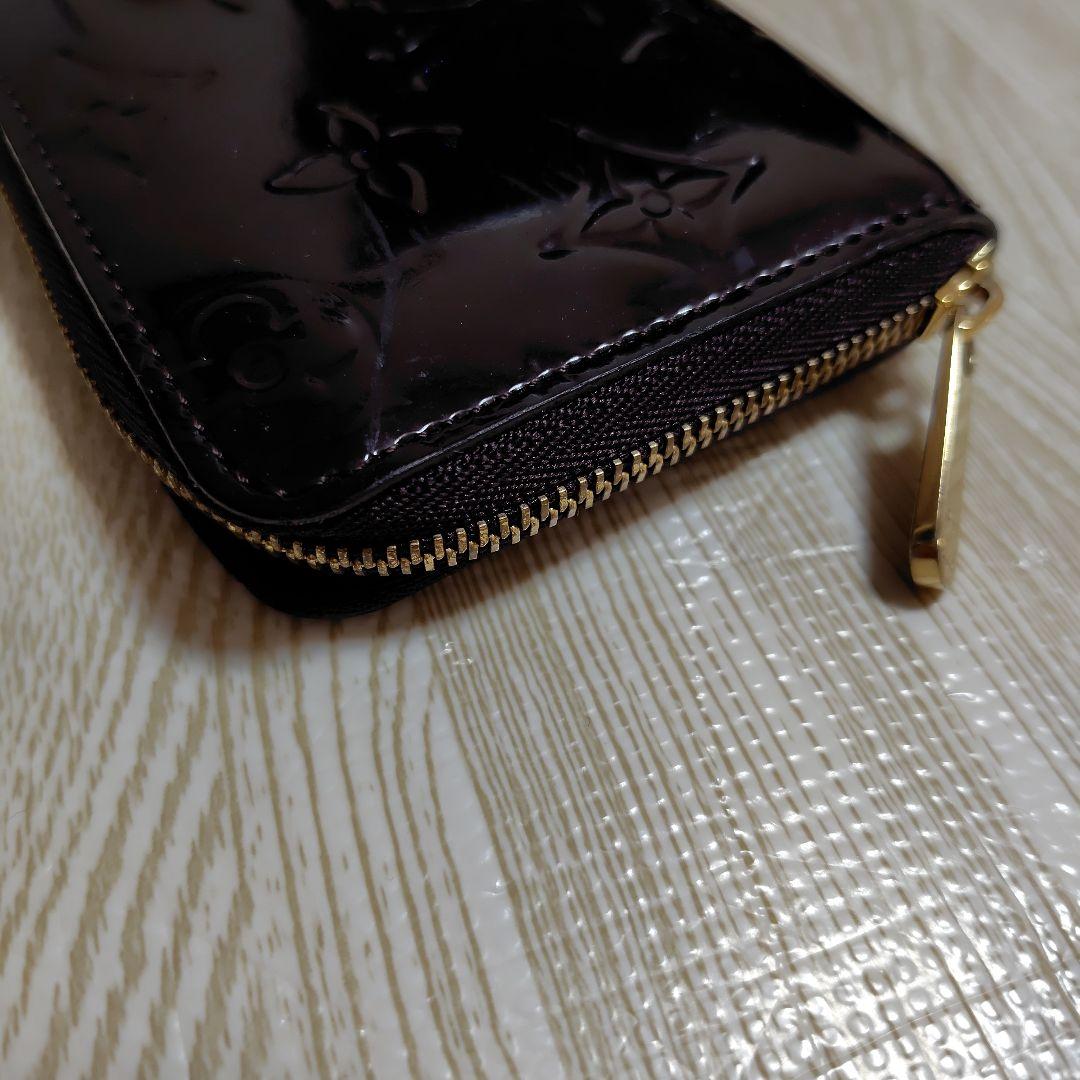 LOUIS VUITTON モノグラム ヴェルニ ジッピー パース