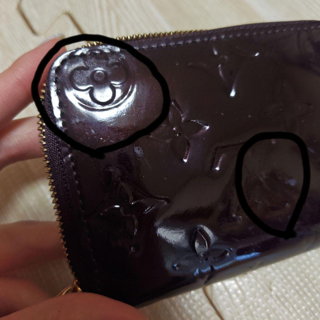 LOUIS VUITTON モノグラム ヴェルニ ジッピー パース