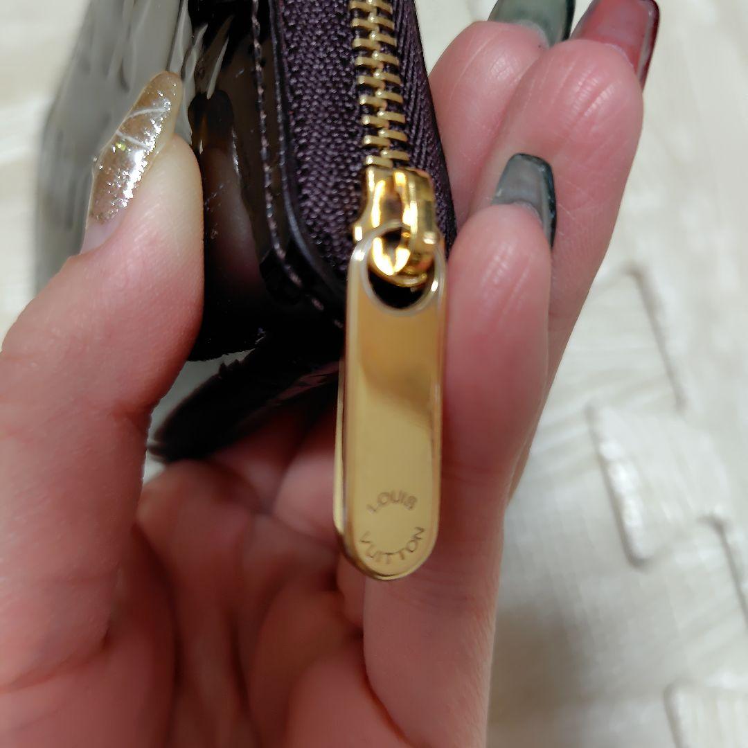LOUIS VUITTON モノグラム ヴェルニ ジッピー パース