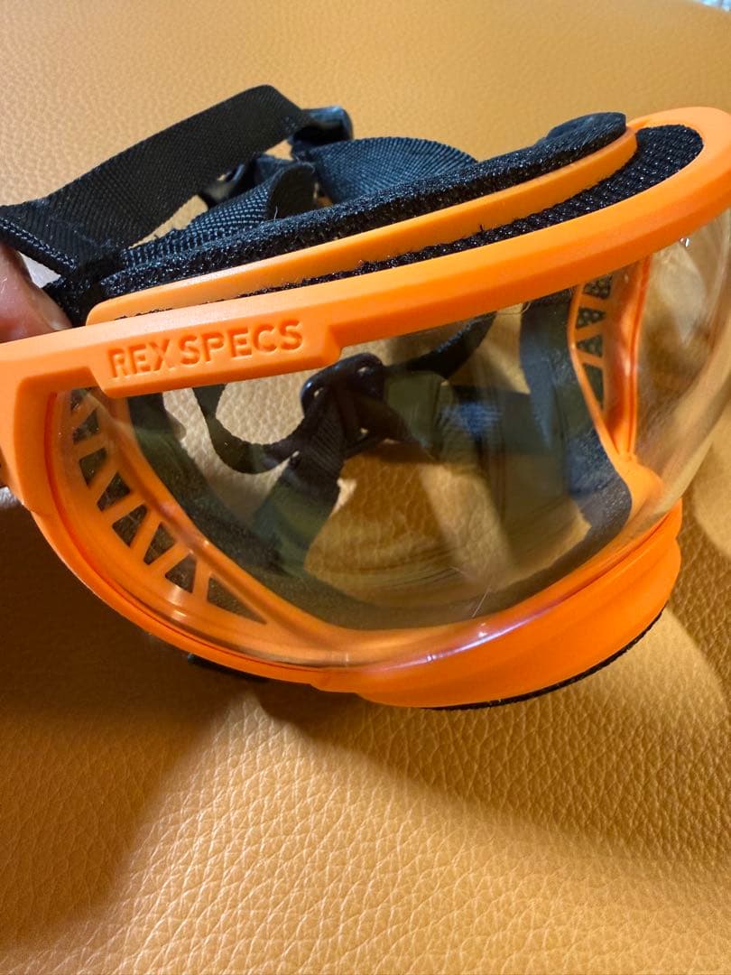 REX SPEC 犬用保護メガネ オレンジ REX SPECS V2 犬用ゴーグル XS