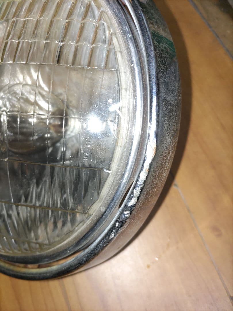 gt380 純正 ヘッドライト SUZUKI gt380純正ヘッドライトSUZUKI厚リムKOITO