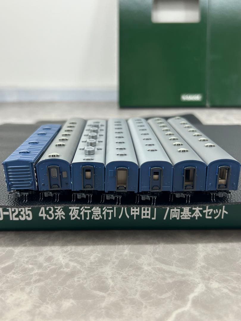 KATO 10-1235.1236 43系 夜行急行「八甲田」7両基本.6両増結