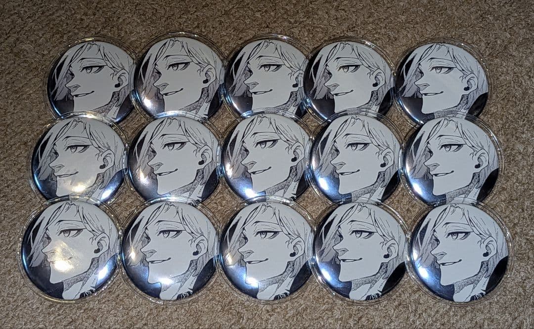 ブルーロック ミヒャエル・カイザー 原画展 缶バッジE - メルカリ