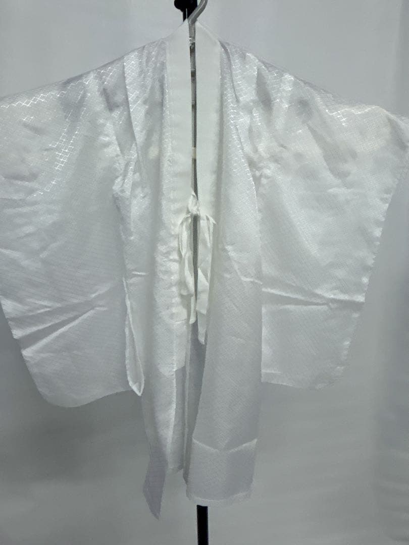 七五三5-7歳の男の子の羽織3点セットブランド:花わらべ．白と黒のグラデーション