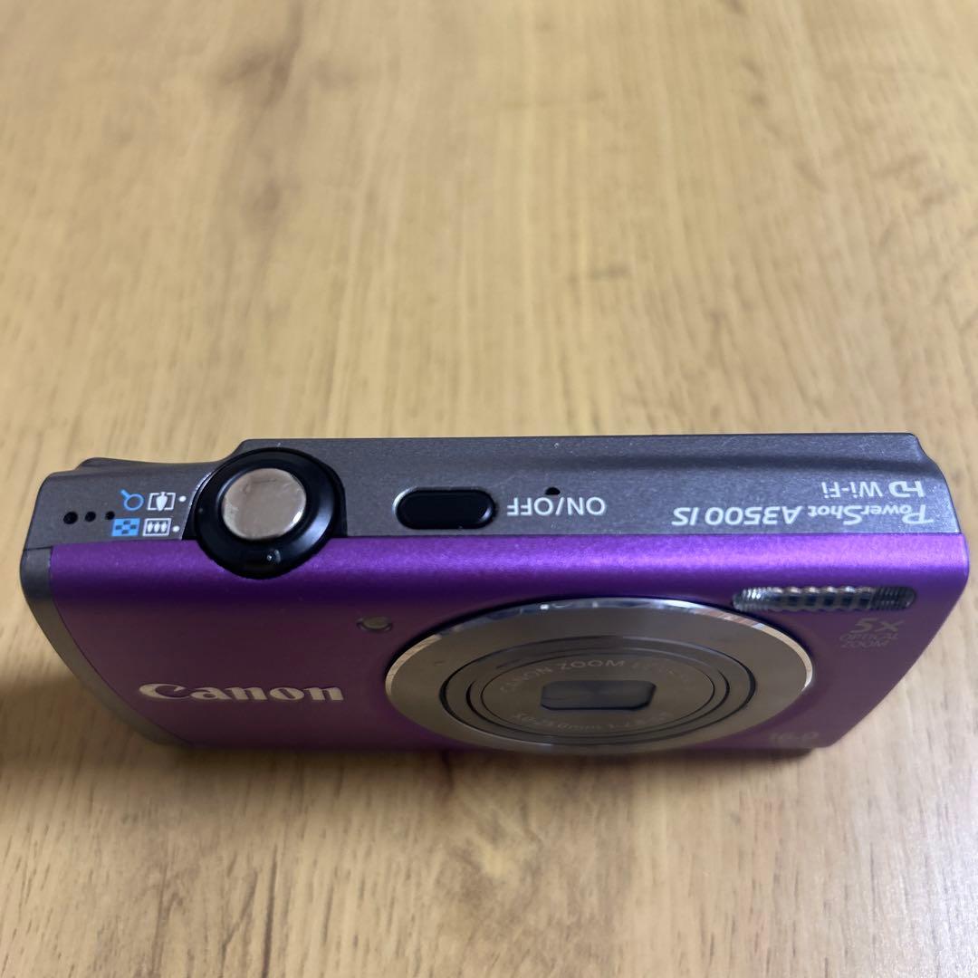 Canon PowerShot A3500 IS パープル