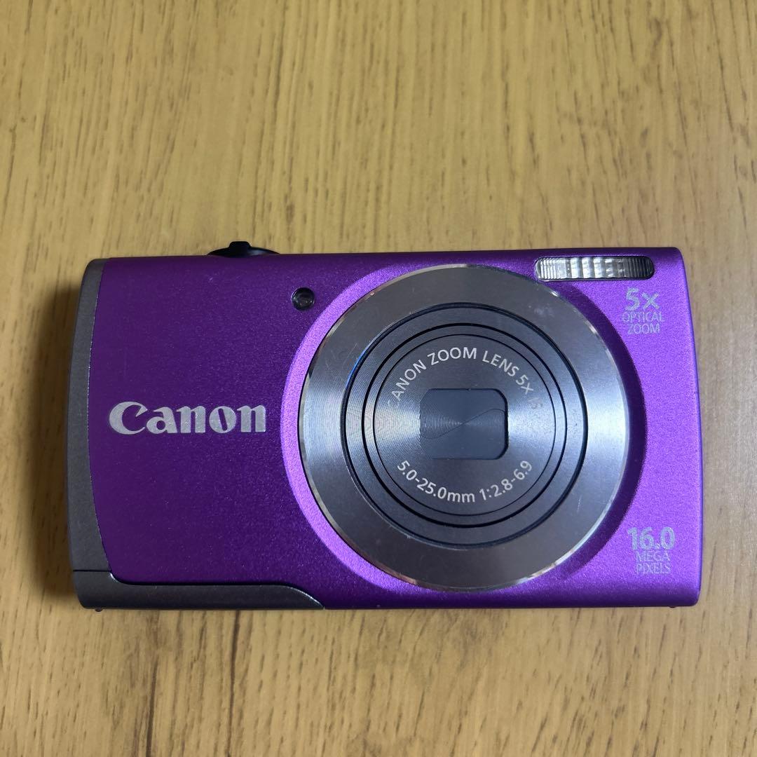 Canon PowerShot A3500 IS パープル