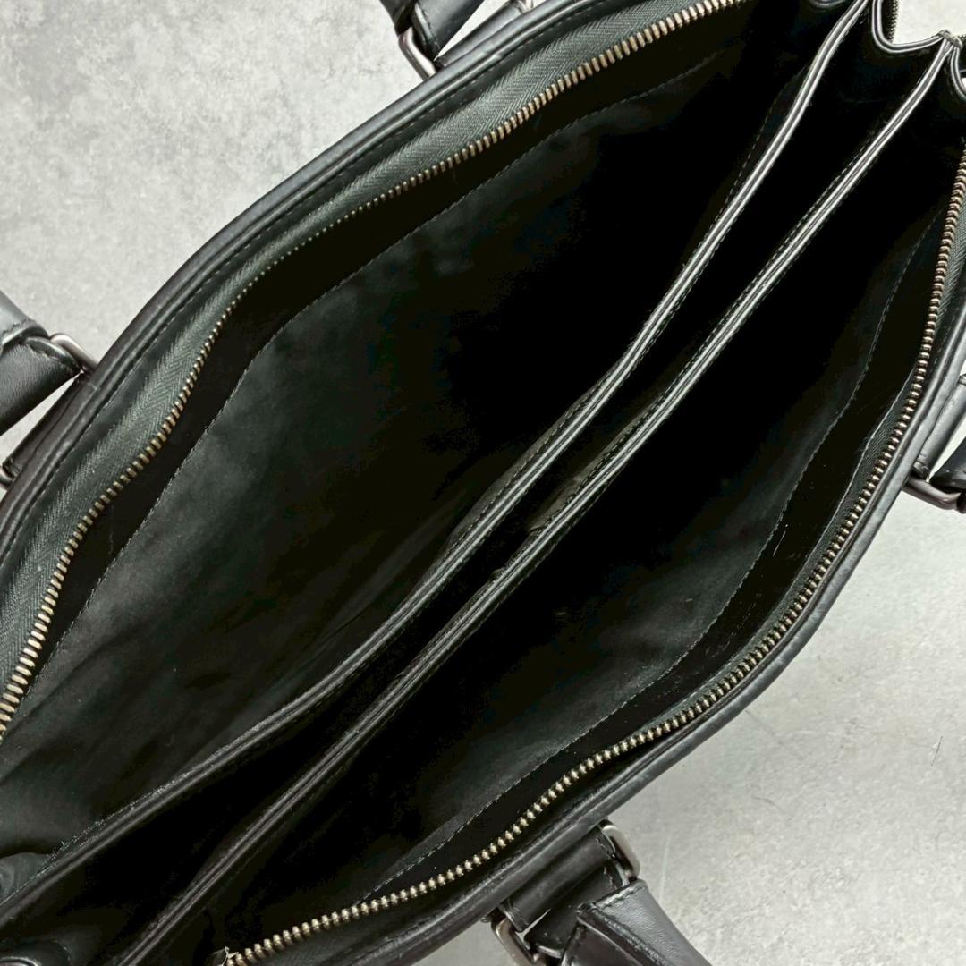 ボッテガヴェネタ ビジネスバッグ A4◎ イントレチャート 黒