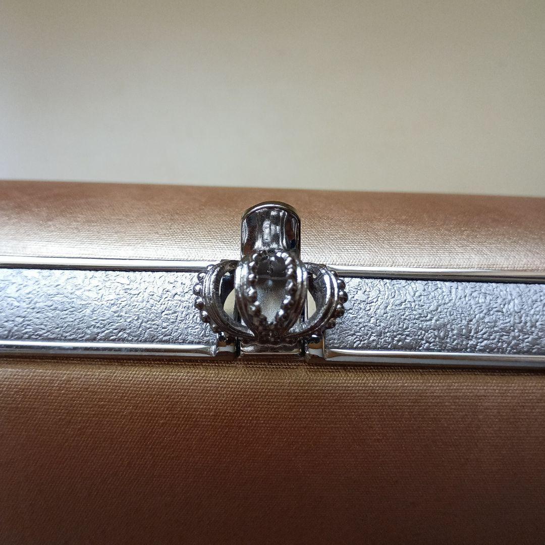 伊と忠 ピンクゴールド 和装用バッグ 箱付き　成人式　フォーマル　結婚式