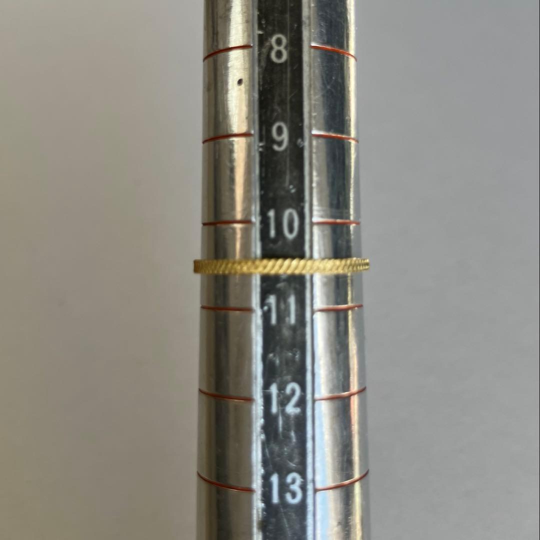 K18 18金　10号　11号　リング　48