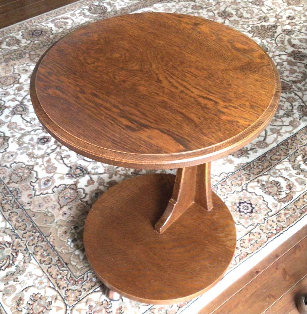 サイドテーブル 木製／ウニコ マルニ イデー カリモク アンティーク