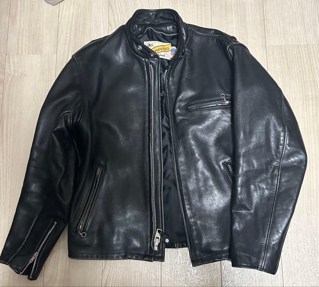 Schott 641 牛タグ（70年代後期） size40 - メルカリ