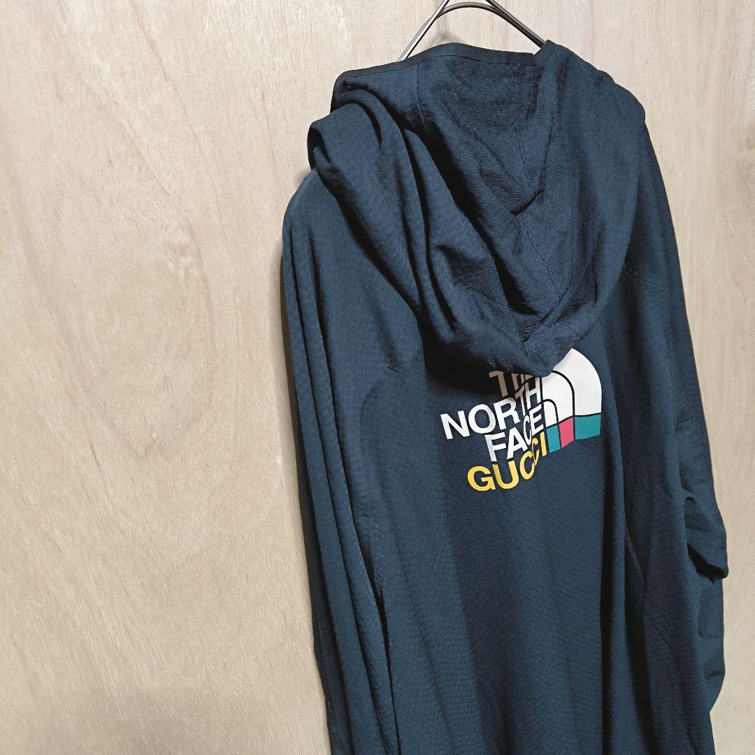 p*9様 グッチ×ノースフェイス　アノラックパーカー 長袖カットソー　新品