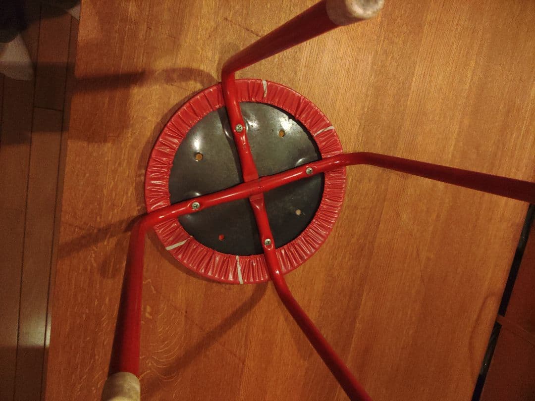 激レア LARK 丸椅子 パイプ椅子 ラーク ヴィンテージ アンティーク 非売品