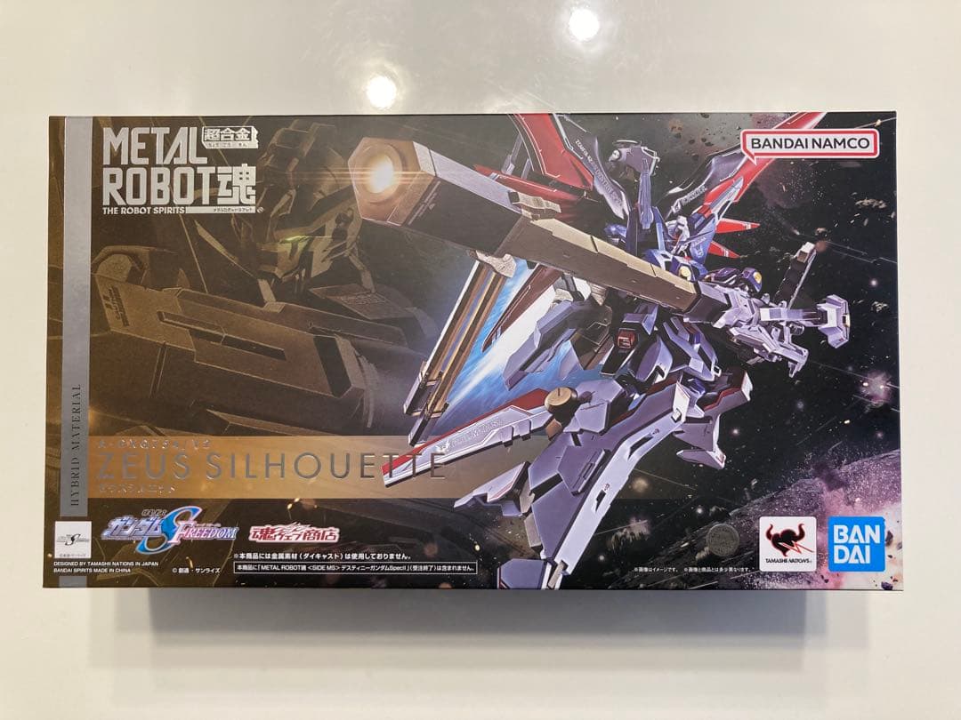 メタルロボット魂 ゼウスシルエット 新古品 Amazon.co.jp: METAL ROBOT魂 ＜SIDE MS＞ ゼウスシルエット 約450mm