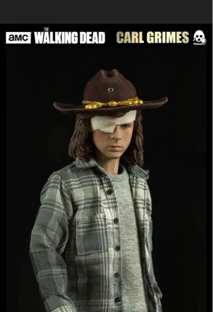 ウォーキングデッド　カール　グライムス　1/6フィギュア　スリーゼロ未開封