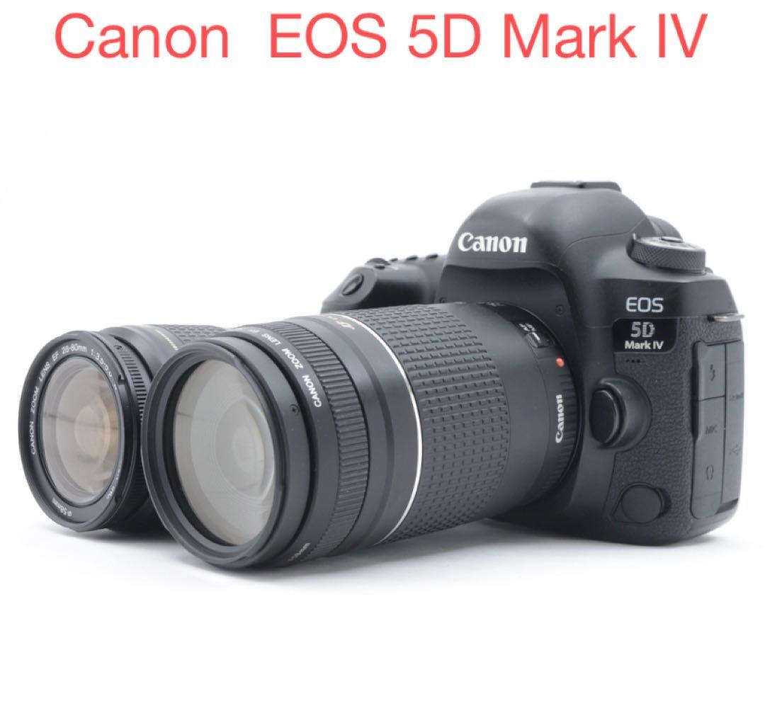 Canon EOS 5D Mark IV標準&望遠ダブルレンズセット - メルカリ