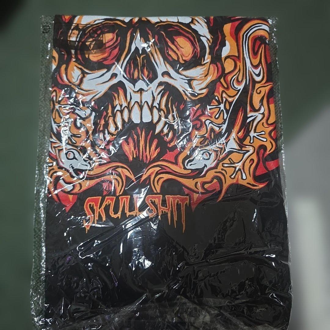 新品未開封品 ELLEGARDENスカルTシャツ XL