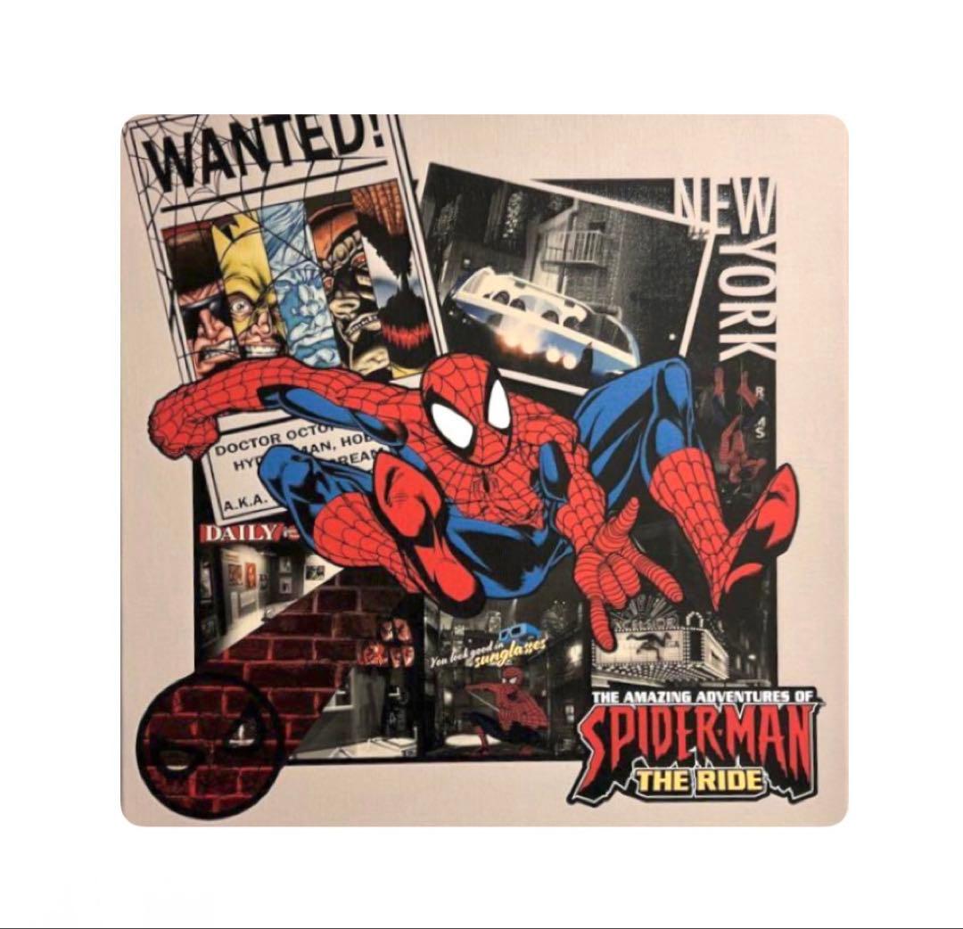再販なし】USJ スパイダーマン アートパネル