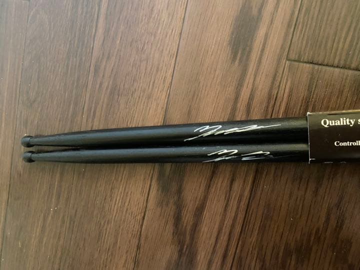 YOSHIKI 直筆サイン入り ドラムスティック X JAPAN VISAカード 【公式