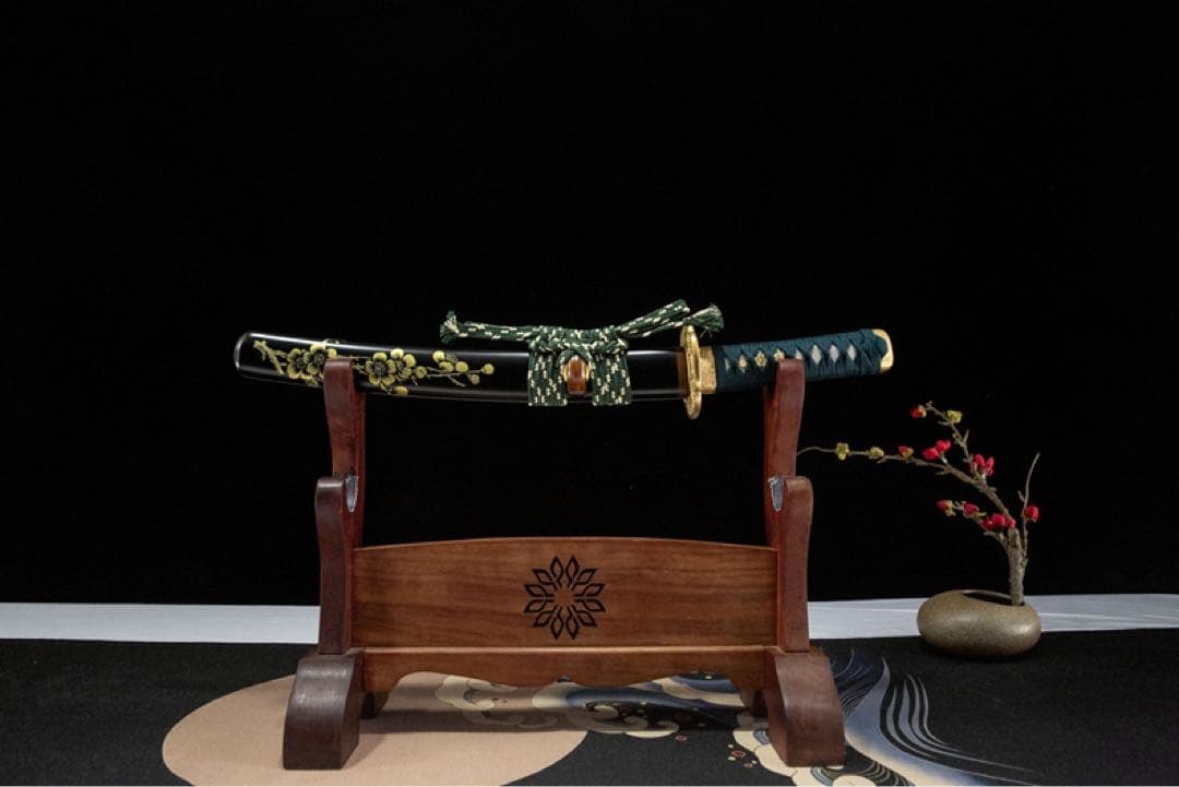 【希少】オソラク造り 短刀 模造刀 インテリア 仕上研げ 武具 舞踊刀