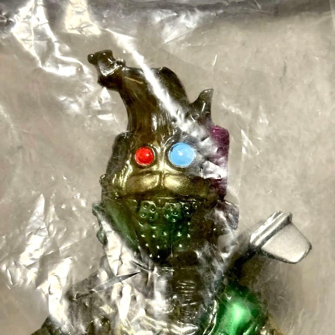 ソフビ 怪獣軒 『インバス星人』未開封 シルバー仮面 原型製作 ヤモマーク