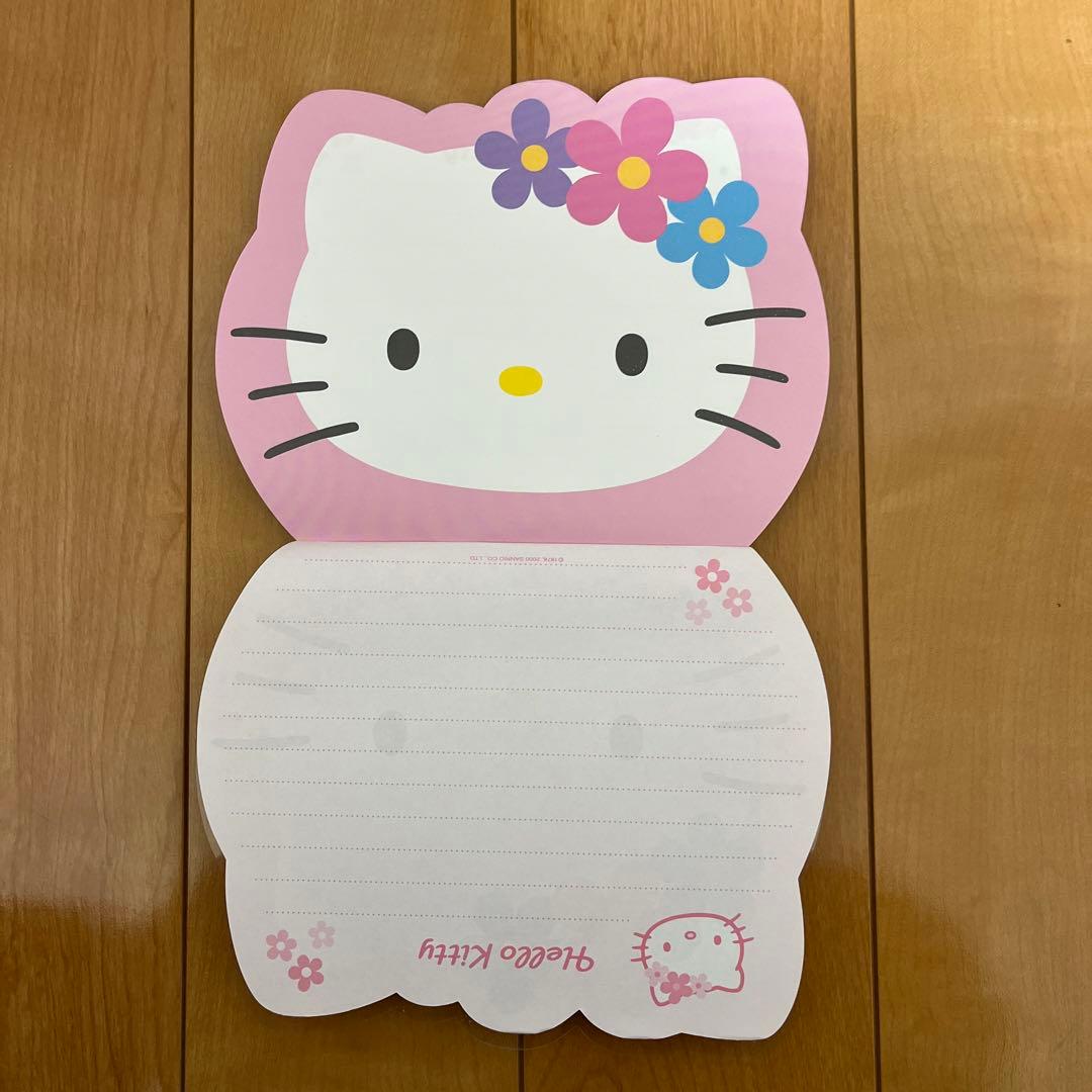 サンリオ ハローキティ ダイカットメモ 2000年の通販はau PAY