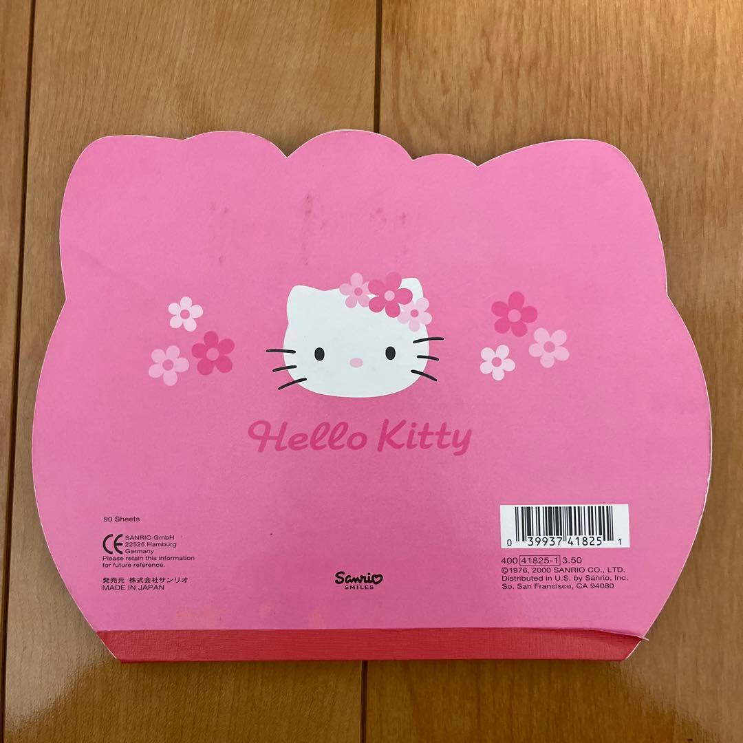 サンリオ ハローキティ ダイカットメモ 2000年の通販はau PAY