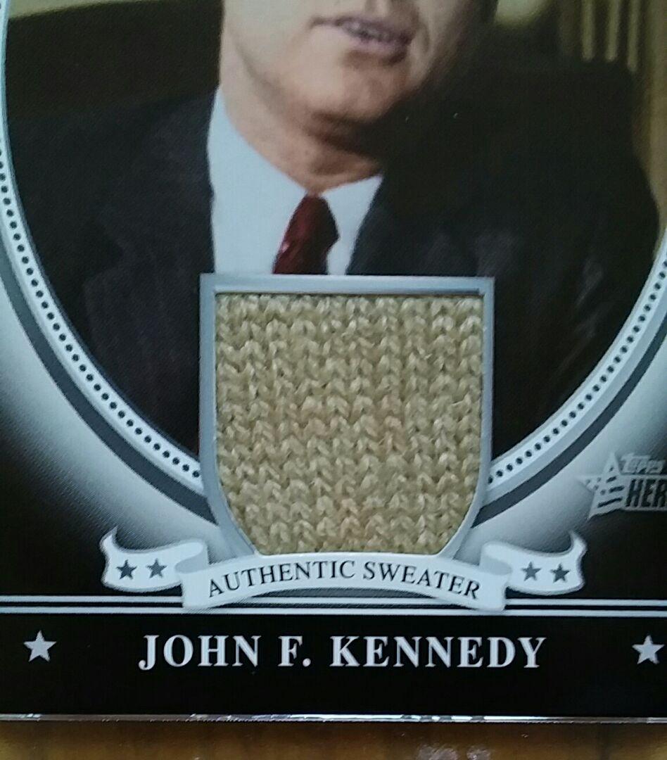 ケネディ大統領 セーター カード 2009 USA