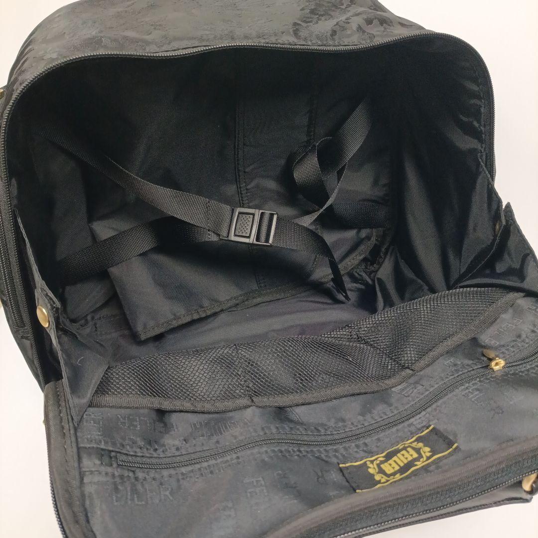 希少 FEILERフェイラー トロリーバッグ キャリーバッグ 黒 カギ付