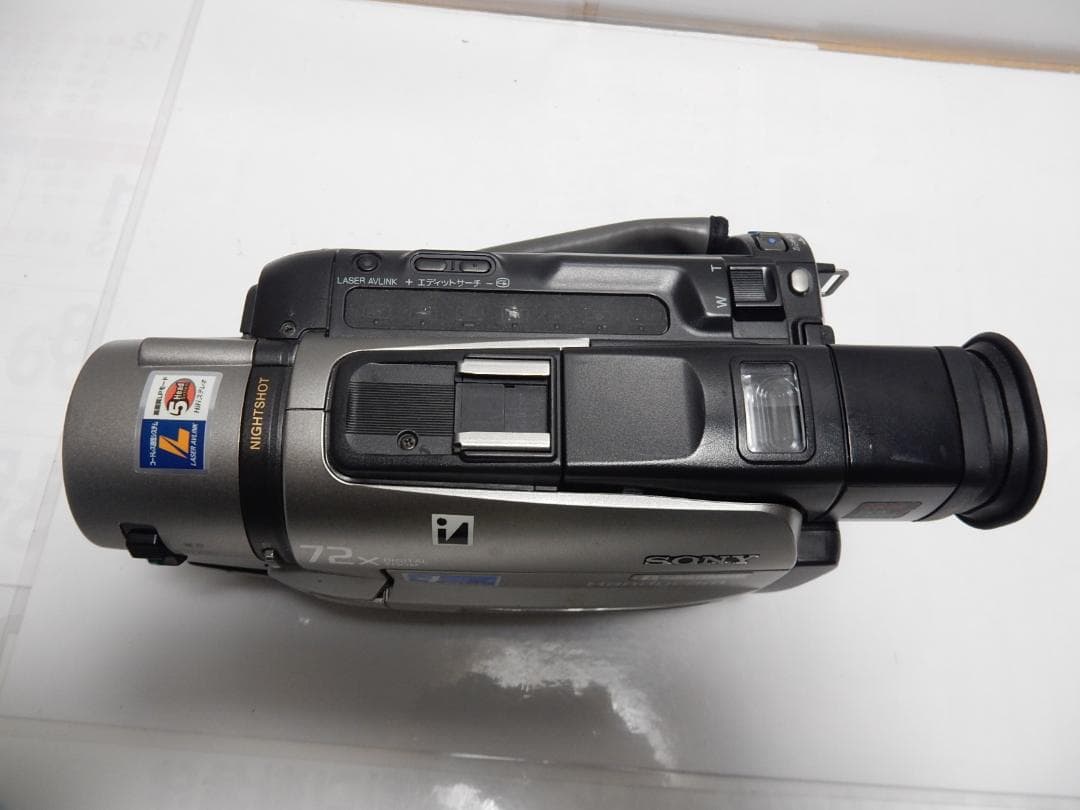 訳有り動作品　ソニーSONY ビデオカメラレコーダー CCD-TRV95