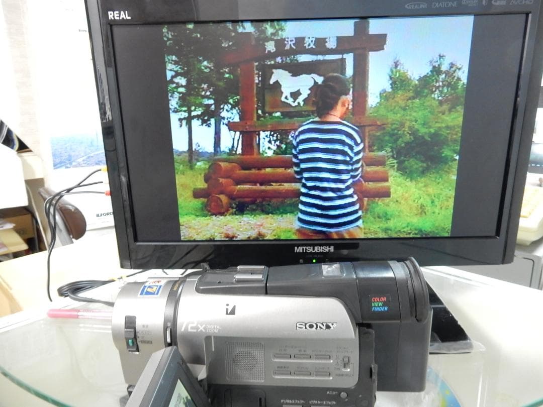 訳有り動作品　ソニーSONY ビデオカメラレコーダー CCD-TRV95