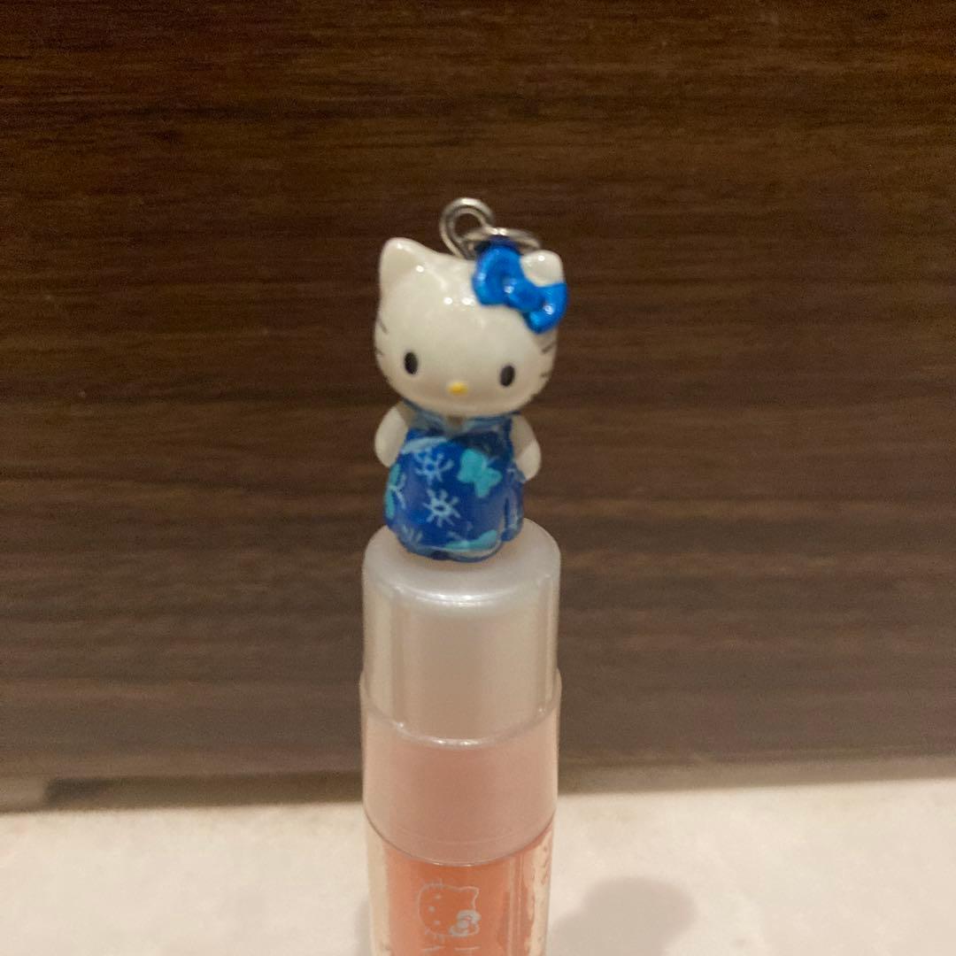 レトロ《2002年 ハローキティ リップバーム》当時物 コスメ☆オレンジ