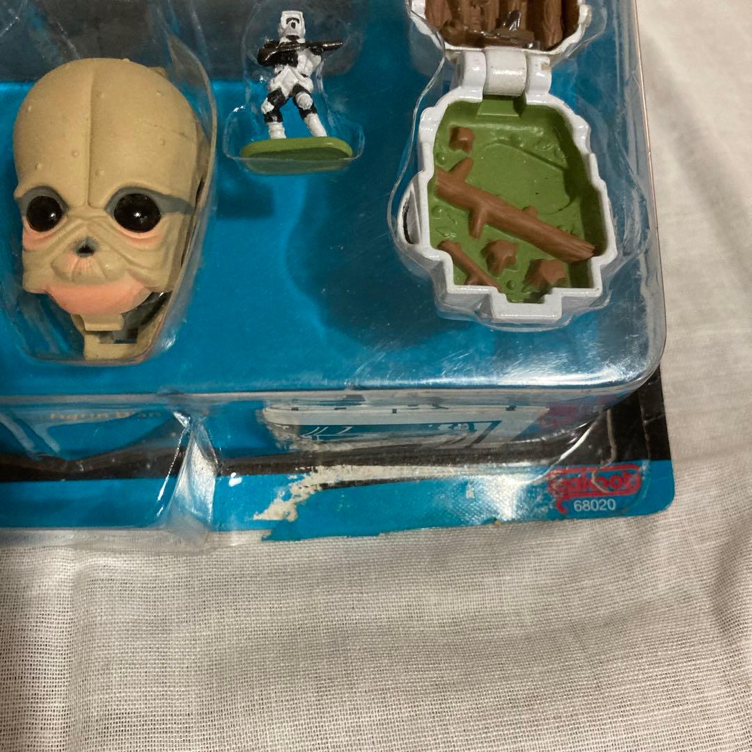 スターウォーズ マイクロマシン　フィギュア　ヘッドコレクション　4点セット