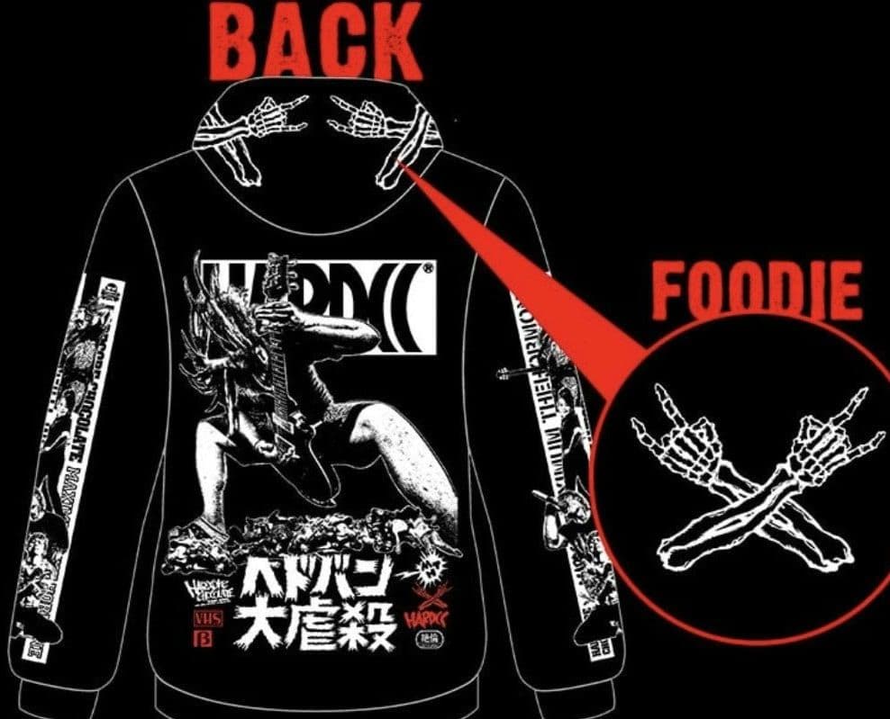 マキシマム ザ ホルモン ハードコアチョコレート コラボパーカー XXL