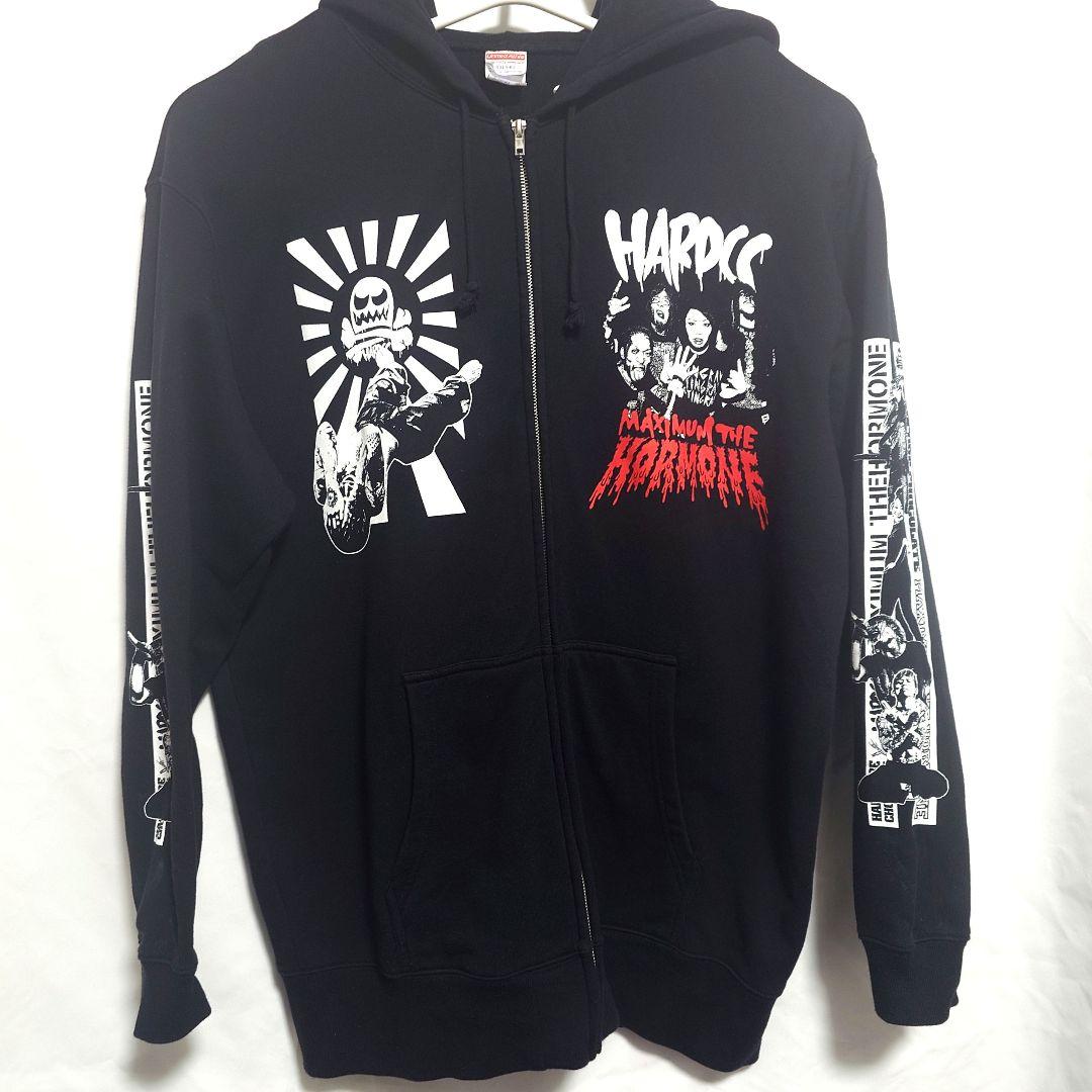 マキシマム ザ ホルモン ハードコアチョコレート コラボパーカー XXL