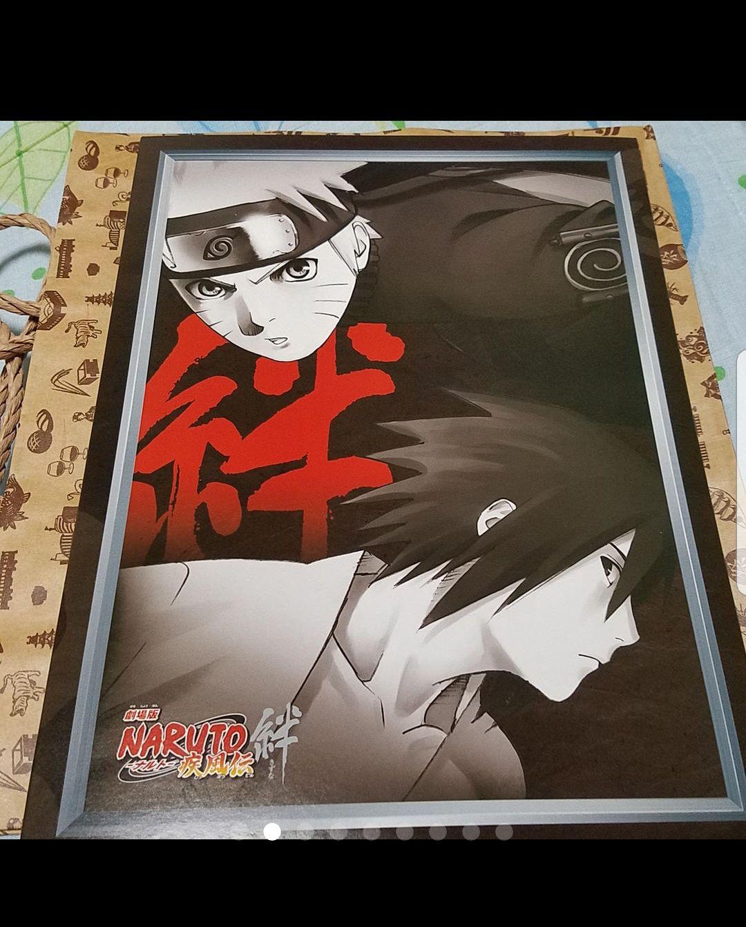 レア⭐️アニメジャパンNARUTO疾風伝ポスターナルトサスケ