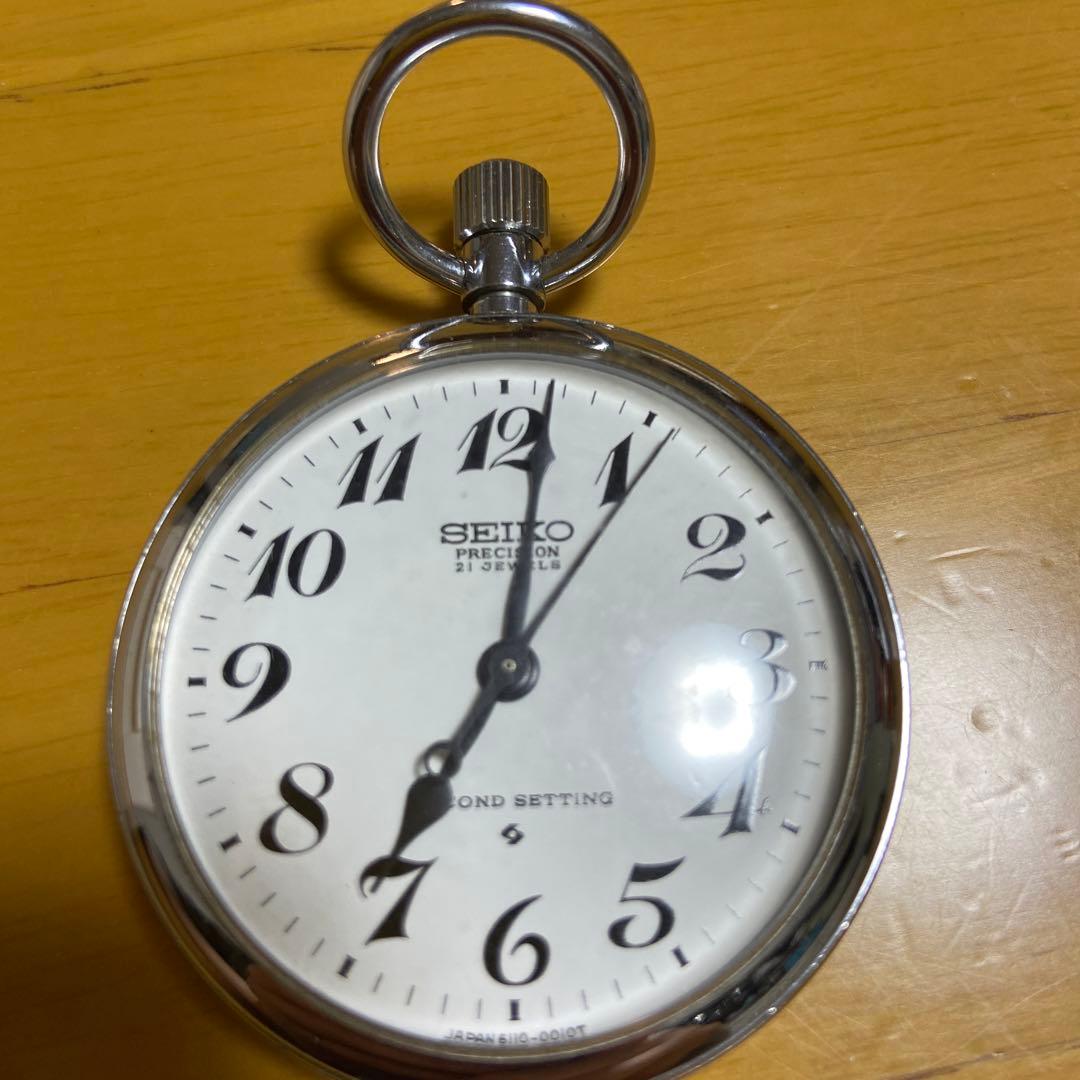 お値下げ！！国鉄懐中時計☆ 昭和47年SEIKO