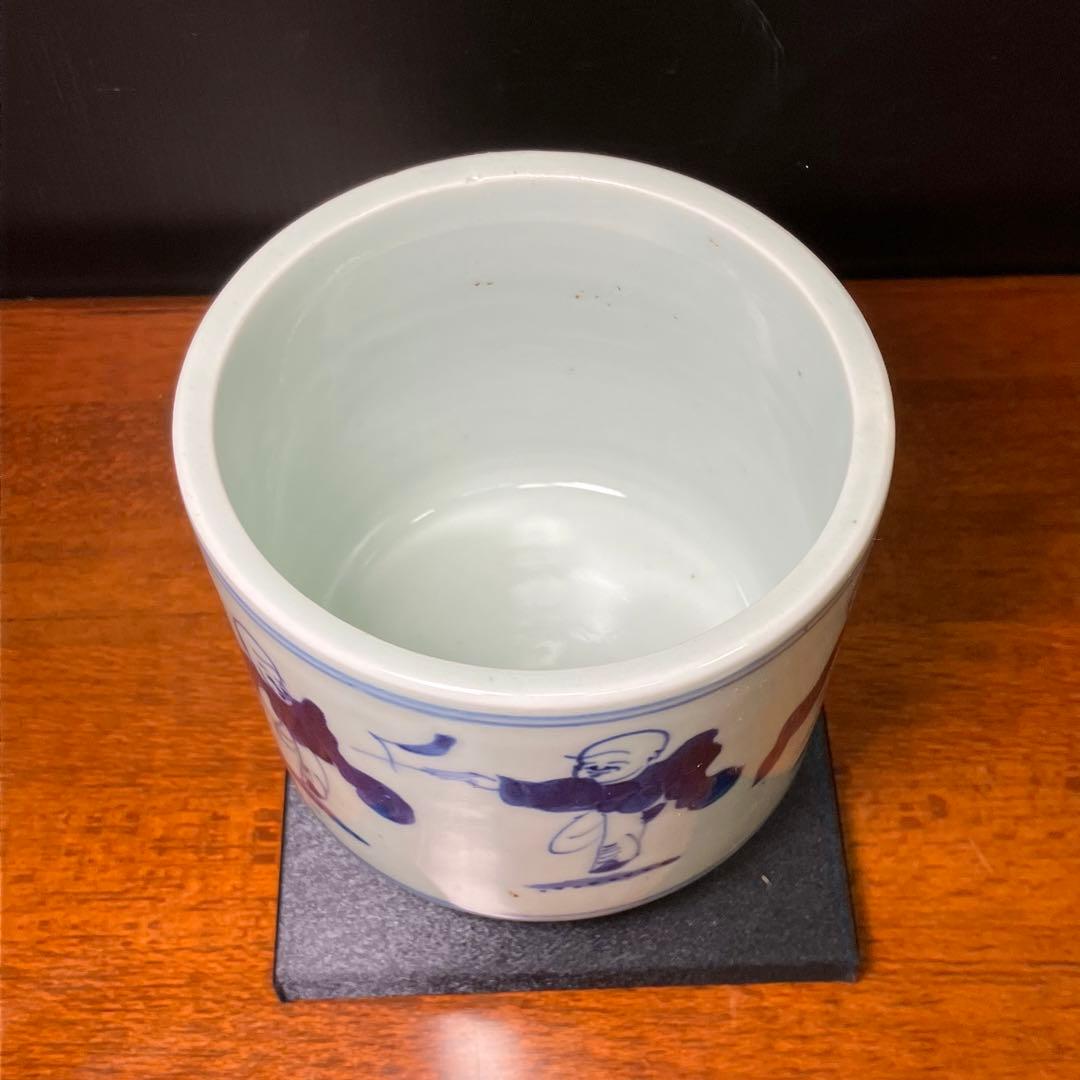 伊万里染付鉢 大明成化年製 MA341 明時代 大明成化年