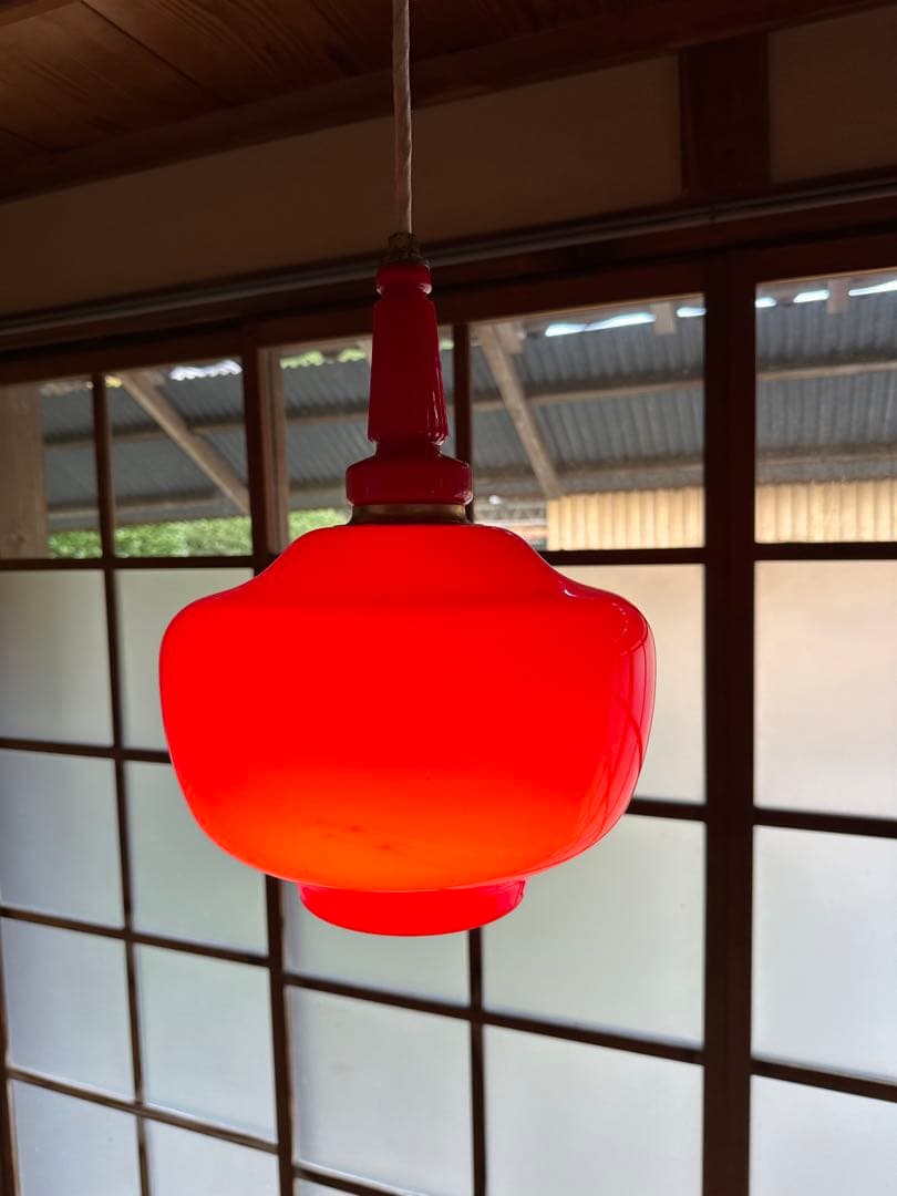 昭和レトロ ナショナルチューリップ ペンダントライト レトロ照明