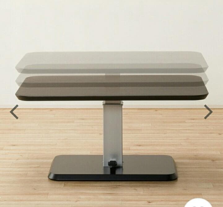 お洒落　インテリア　机　昇降　ニトリ