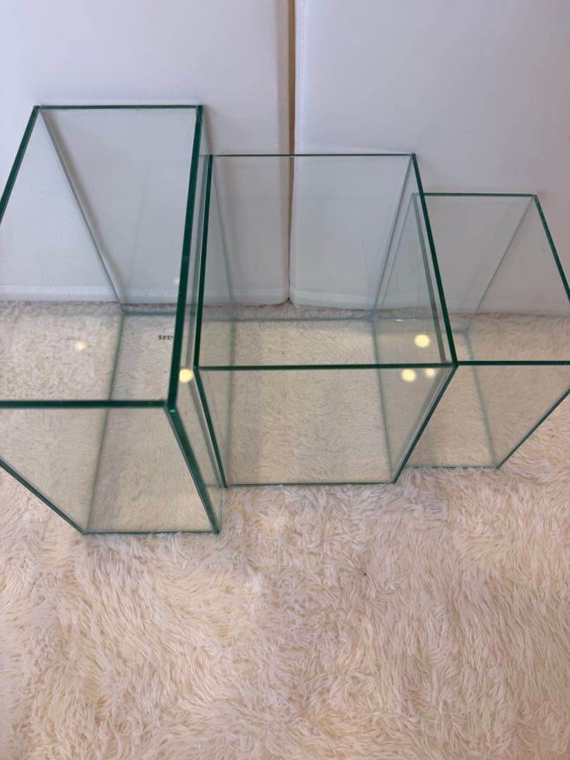 美品ガラス水槽 複数 グラステリア レグラス GEX コトブキ 水作 ベタ水槽