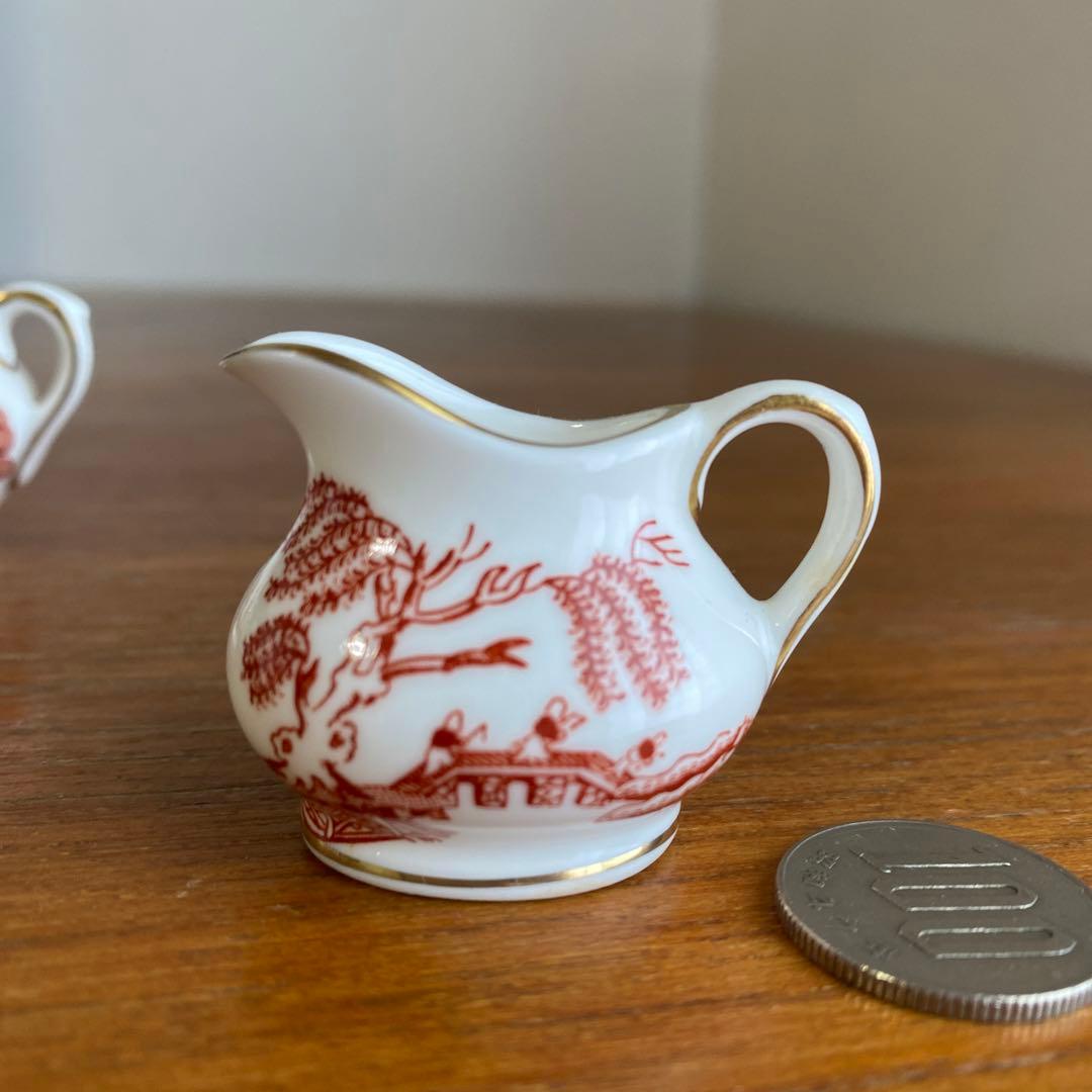 コールポート レッド ウィロー オールドウィロー ミニチュア ティー