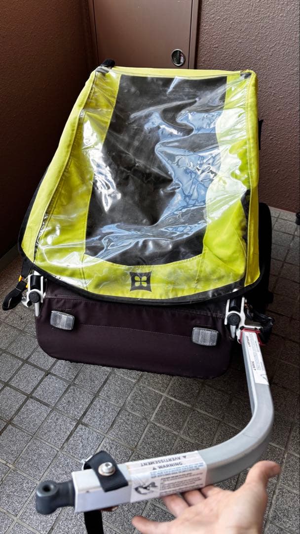 【引取限定（名古屋市）】BURLEY Minnow自転車用トレーラー（１人乗り）