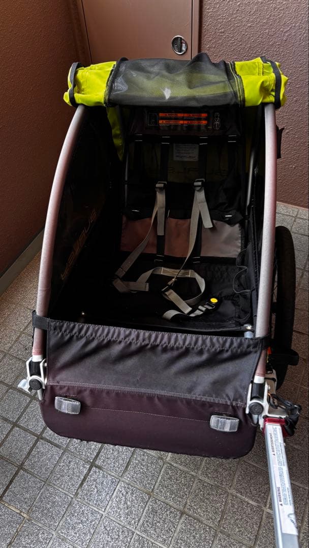 【引取限定（名古屋市）】BURLEY Minnow自転車用トレーラー（１人乗り）