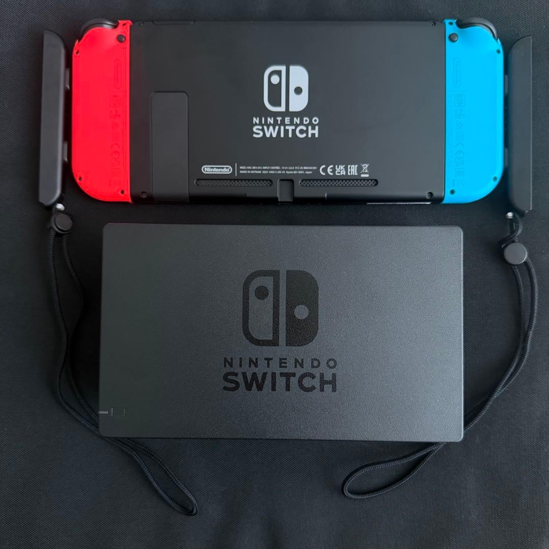 24年1月購入買替出品 Switchネオン 完品 フィルム付