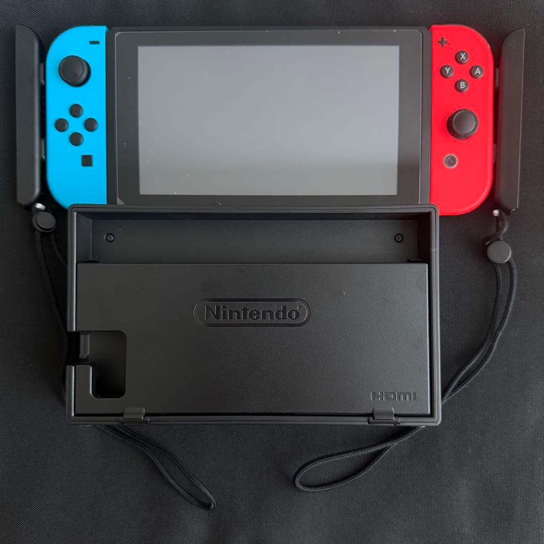 24年1月購入買替出品 Switchネオン 完品 フィルム付