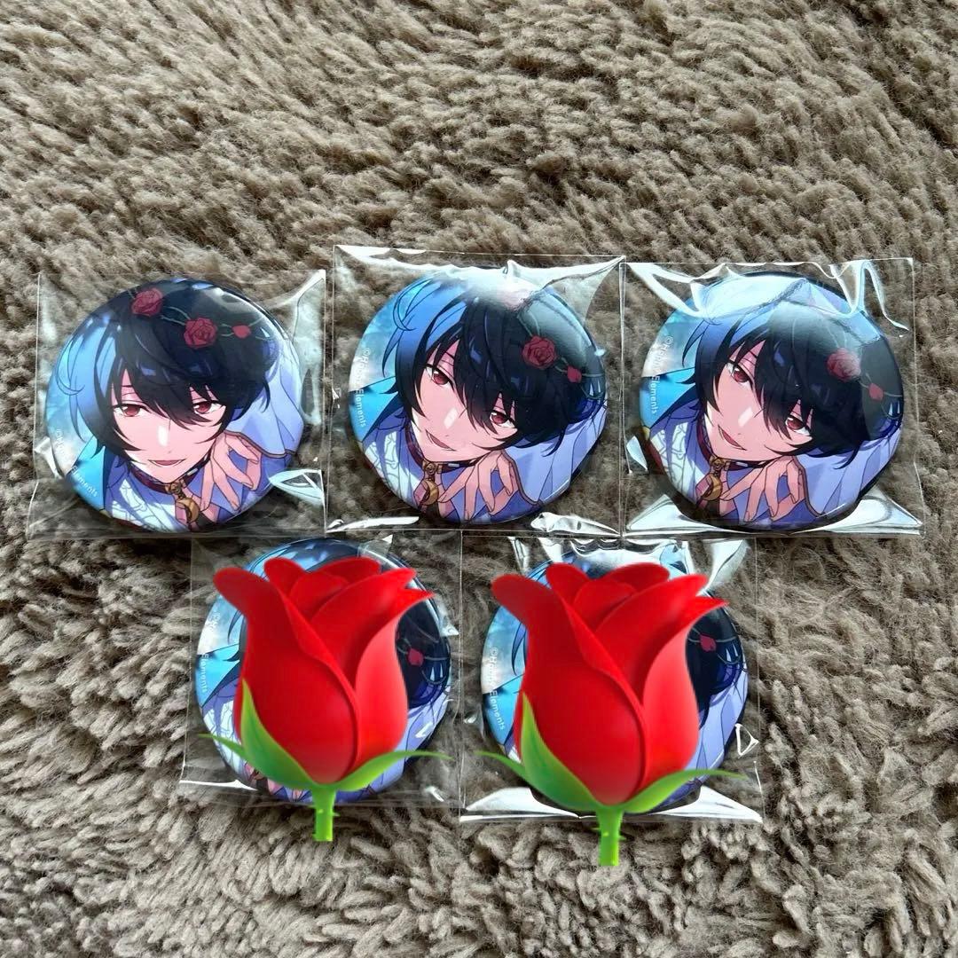 朔間凛月 フィーチャー 缶バッジ 5点 - メルカリ