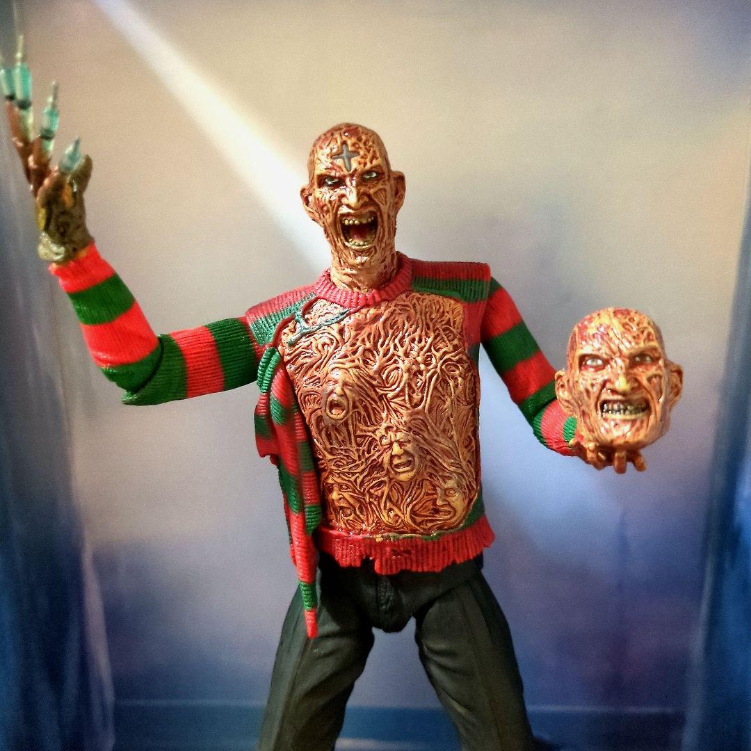 NECA ナイトメア·エルム街の悪夢3 フレディー•クルーガー【中古開封品】